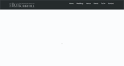 Desktop Screenshot of kirkhillmansion.co.uk